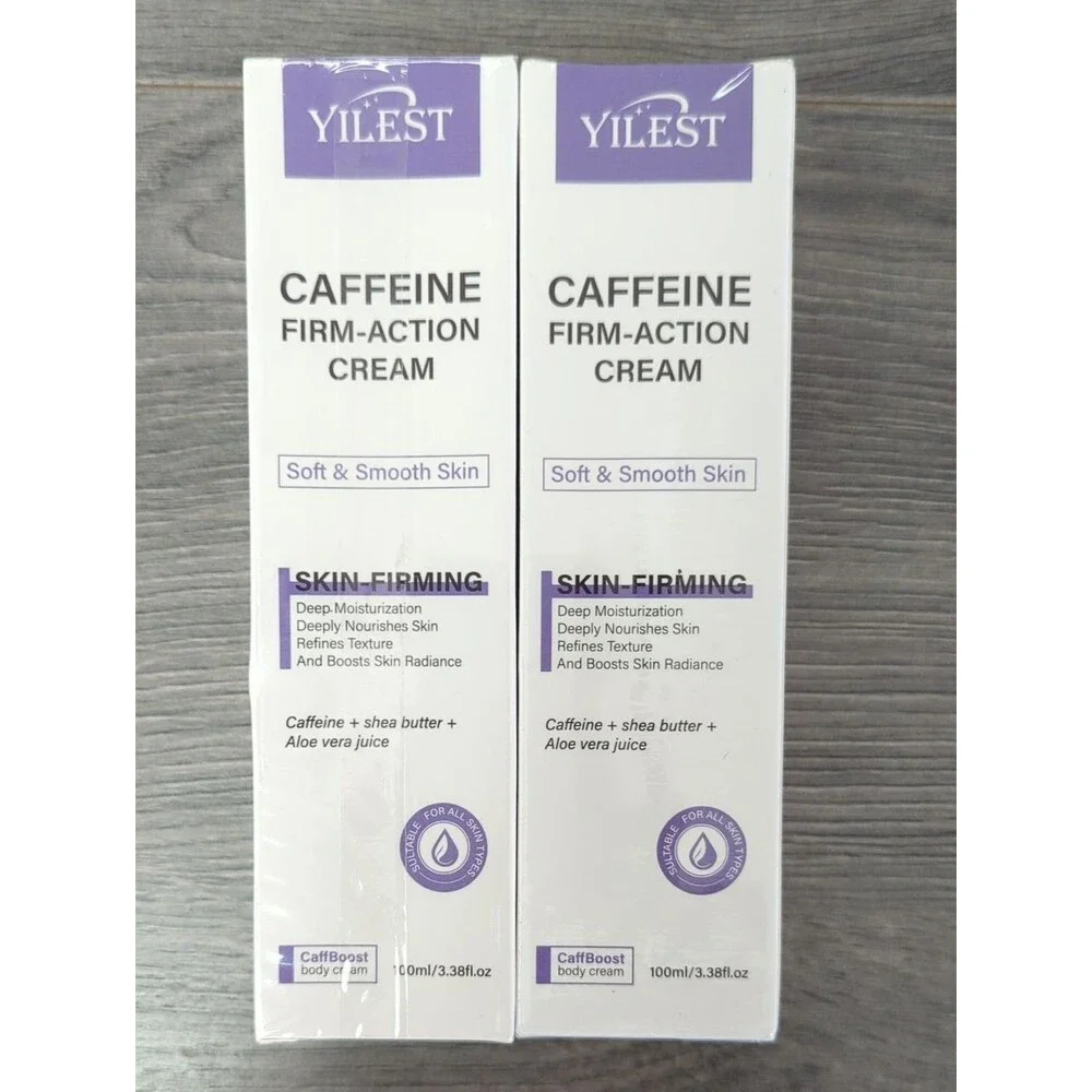 Yilest 2 Pack Bundle Caffeine Firm Action Cream